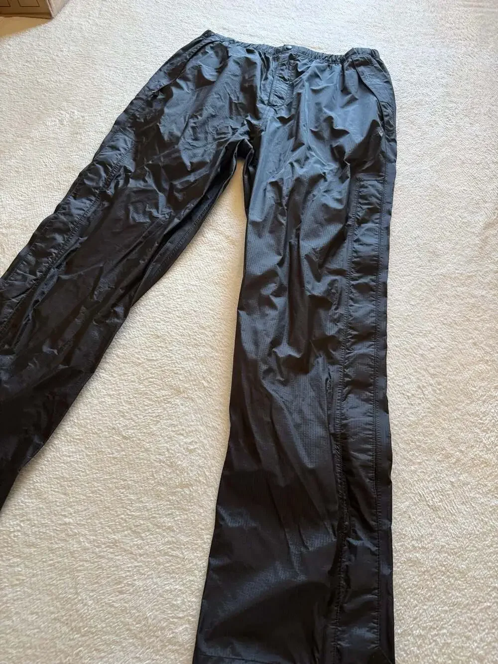 REI Co-op Pants Men’s Size Large Black Waterproof Rain Hiking Outdoor